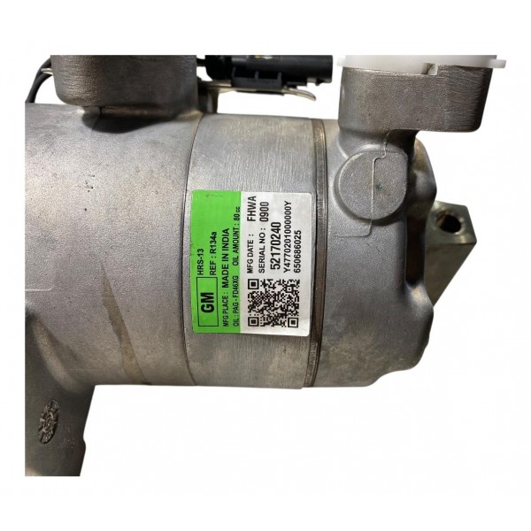 Compressor Chevrolet Spin Ônix 1.0 1.4 2020 2021 2025