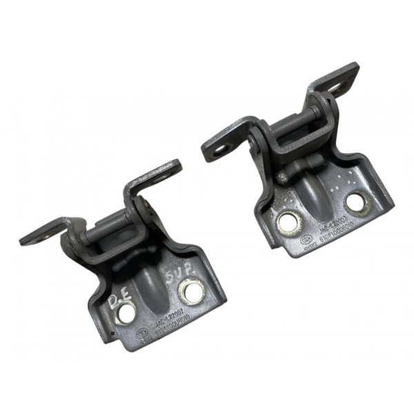 Par Dobradiça Porta Jac J3 2012 Dianteita Esquerda