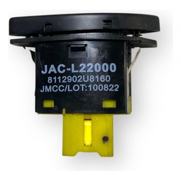 Botão Interruptor Desembaçador Jac J4 Traseiro 2011 2012