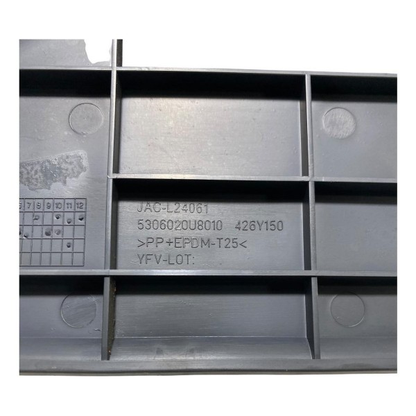 Acabamento Painel Jac J3 Lateral Esquerdo 2010 2011 2014 Preto