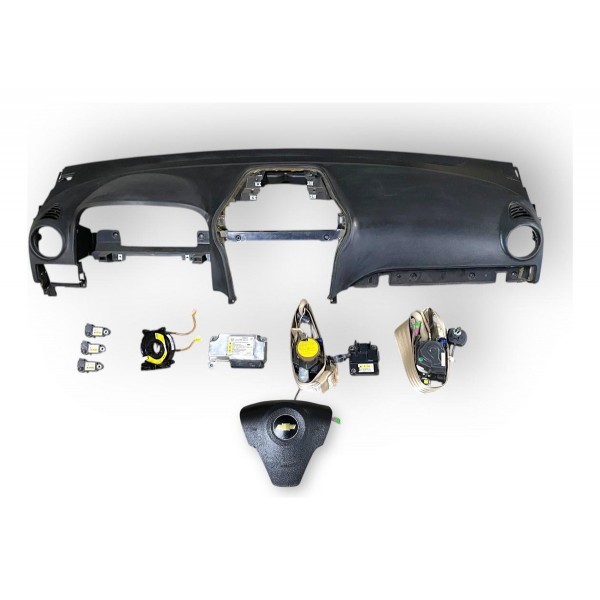 Kit Airbag Chevrolet Captiva 3.6 V6 2008 2013 Original Preto