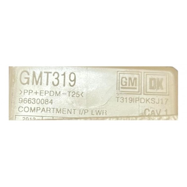 Porta Treco Objeto Gm Captiva 3.6 2009 Original Marrom-claro