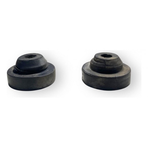 Kit Par Coxim Borracha  Condensador Jac J3