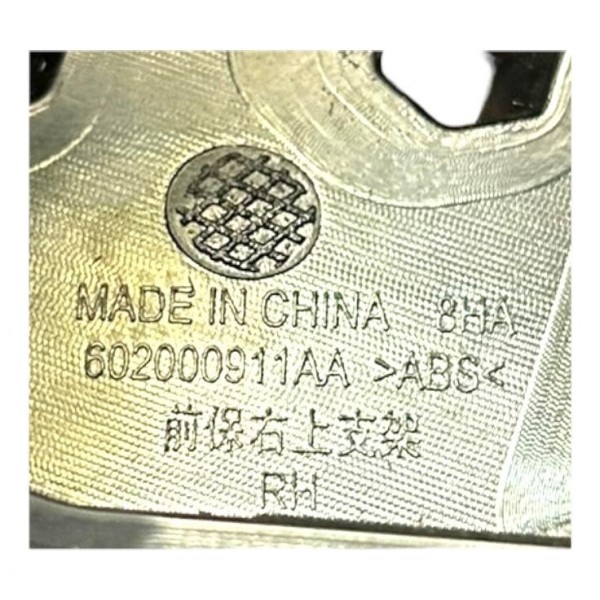 Suporte Guia Farol Parachoque Chery Tiggo 7 Direito Original