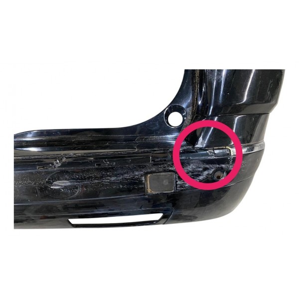 Spoiler Para-choque C4 Grand Picasso Traseiro 2008 2010 Preto