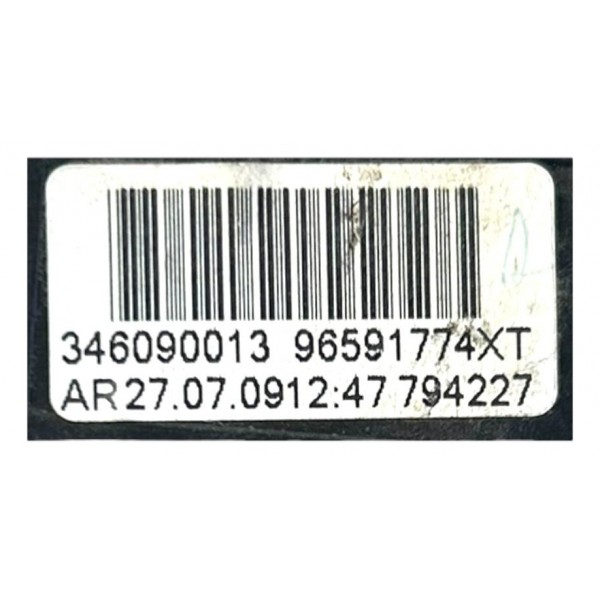 Borboleta Câmbio Citroen C4 Grand Picasso Esquerdo 2.0 2009 Preto