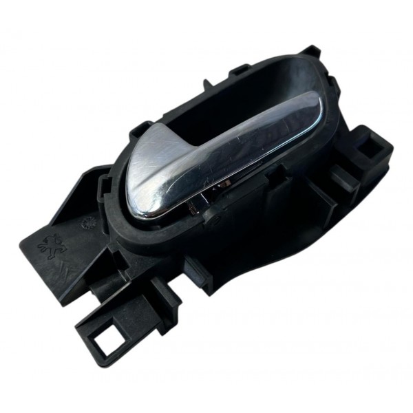 Maçaneta Interna C4 Picasso 2009 A 2013 Dianteira Esquerda Prateado Dianteira