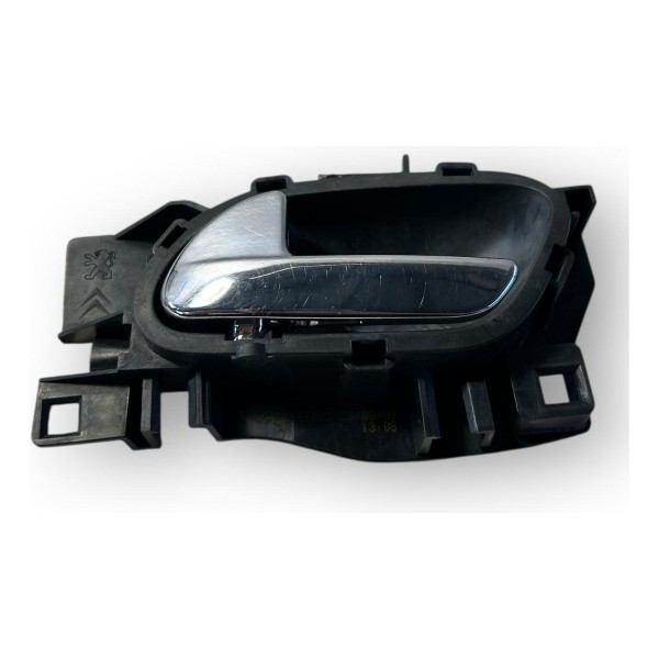 Maçaneta Interna C4 Picasso 2009 A 2013 Dianteira Esquerda Prateado Dianteira