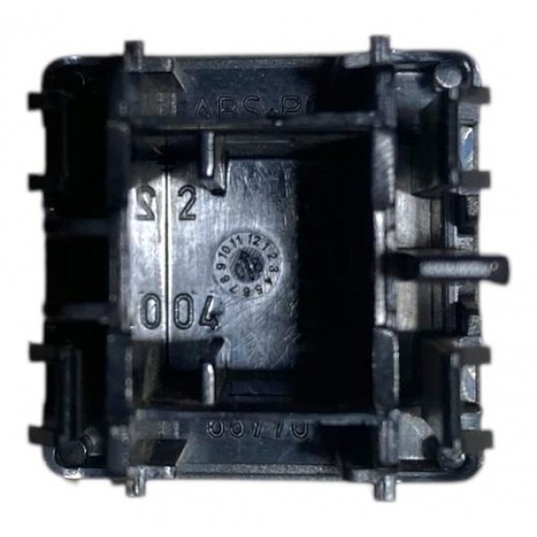 Botão Acabamento Painel Citroën C4 Grand Picasso 2009 Preto