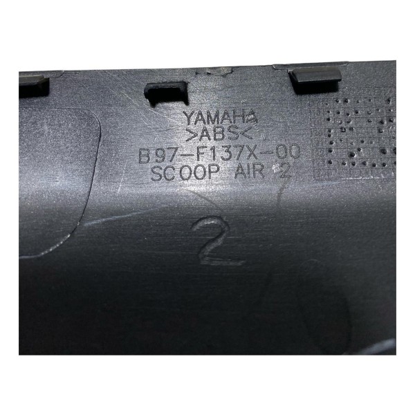 Acabamento Tanque Yamaha Fazer 250 2019 2018 Direito Preto