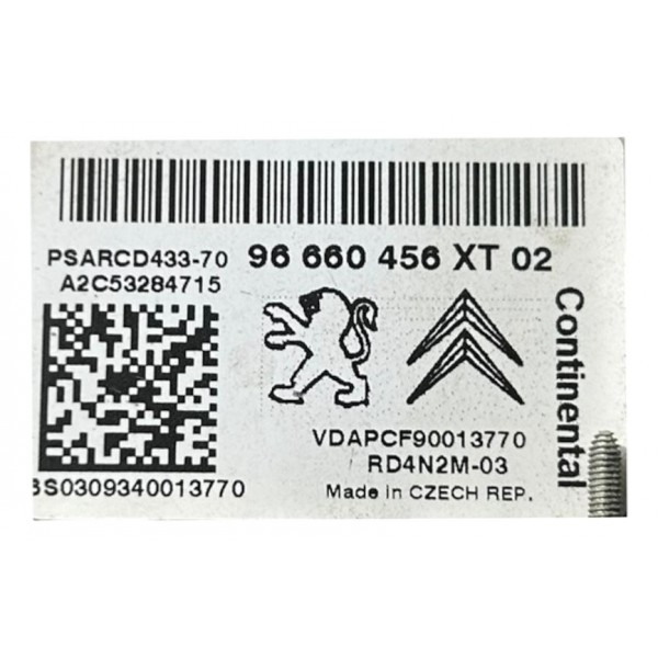 Radio Cd Player Mp3 Citroen C4 Grand Picasso 2.0 2009 Origin