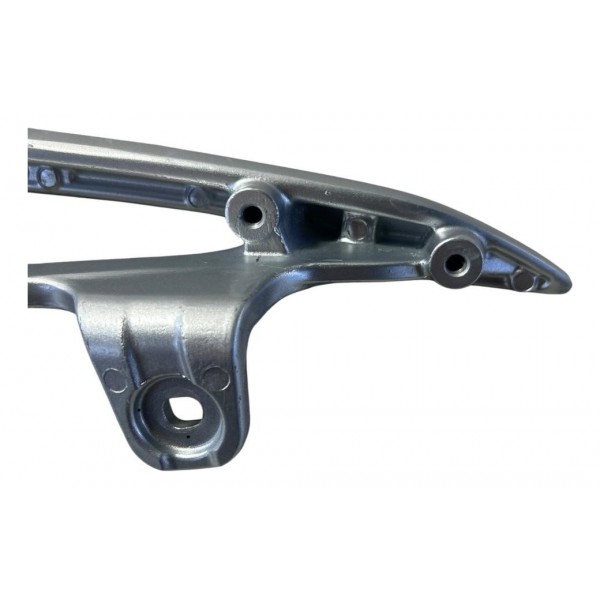 Alça Suporte Lander Xtz 250 Esquerda Carona 2020 2024 Prateado