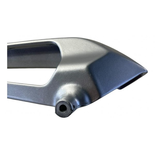 Alça Suporte Lander Xtz 250 Esquerda Carona 2020 2024 Prateado