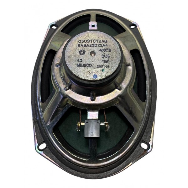 Alto Falante Porta Fiat Freemont Traseira Esquerda 2012 Preto