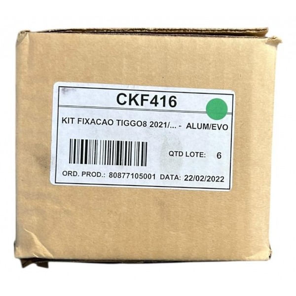 Estribo Lateral Chery Tiggo 8 2021 Original Preto