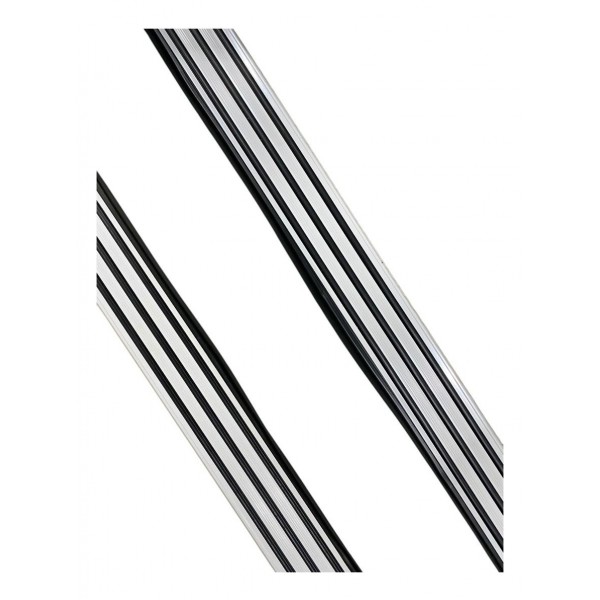 Estribo Lateral Chery Tiggo 2 2019 A 2022 Anodizado Orig Branco E Preto