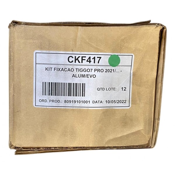 Estribo Lateral Chery Tiggo 7 Pro 2019 2021 Anodizado Orig Cromado