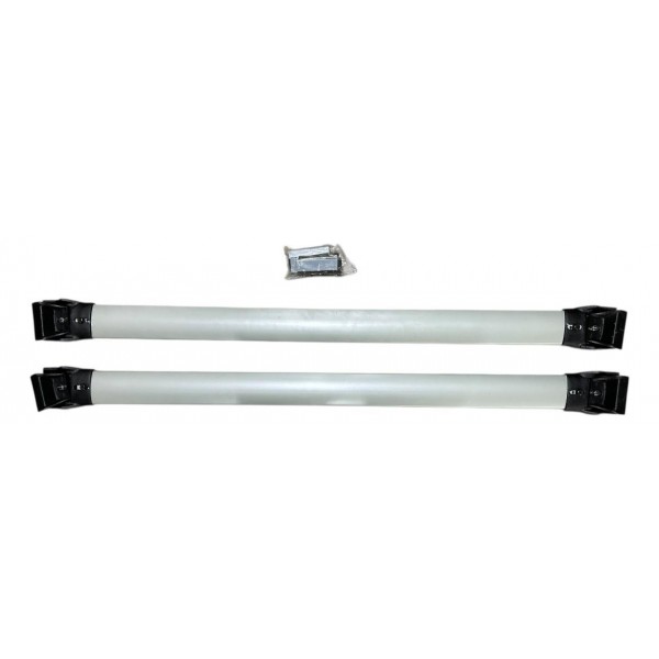 Rack Travessa Barra Teto Bagageiro Chery Face 12/15 Original Preto E Cinza