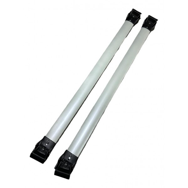 Rack Travessa Barra Teto Bagageiro Chery Face 12/15 Original Preto E Cinza