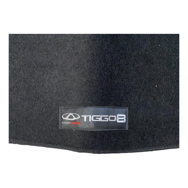 Tapete Carpete Túnel Chery Tiggo 8 Original Preto