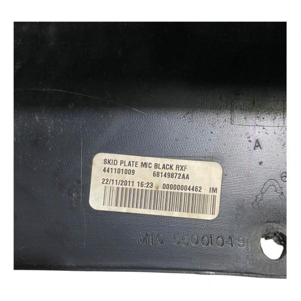 Aplique Spoiler Parachoque Freemont Dianteiro 2011 A 2016 Preto