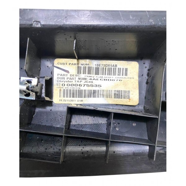 Acabamento Soleira Porta Malas Fiat Freemont 2.4 2011 A 2016 Preto