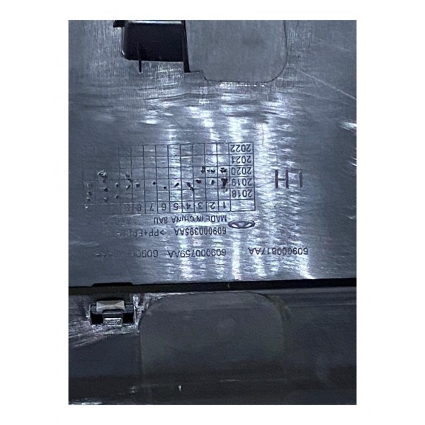 Friso Preto Porta Tiggo 5x Pro Tras Esquerdo 2021 2025 Orig Preto