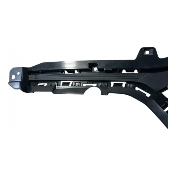 Grade Parachoque Frontal Chery Tiggo Esquerdo 2009 2014 Orig Preto