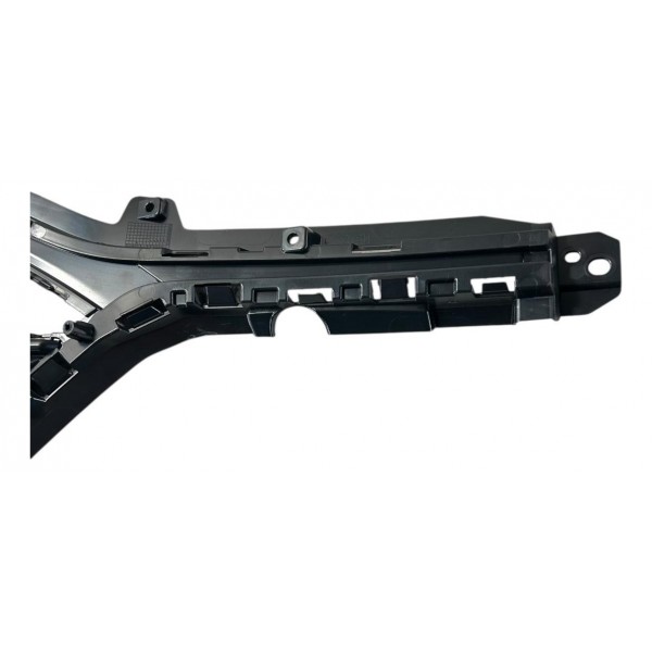 Grade Parachoque Frontal Chery Tiggo Esquerdo 2009 2014 Orig Preto