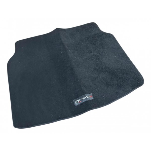 Tapete Assoalho  Borracha Porta Mala Chery Tiggo 5x Original Preto