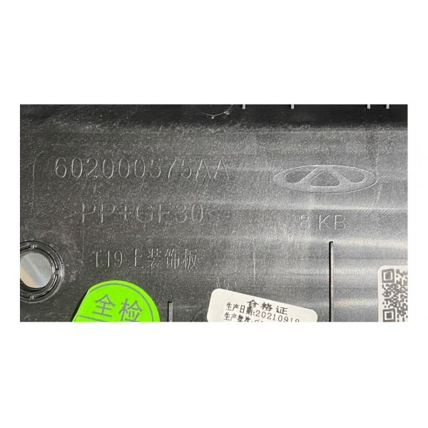 Grade Radiador Parachoque Tiggo 5x Dianteiro 2020 2022 Orig Preto Ambos Lados