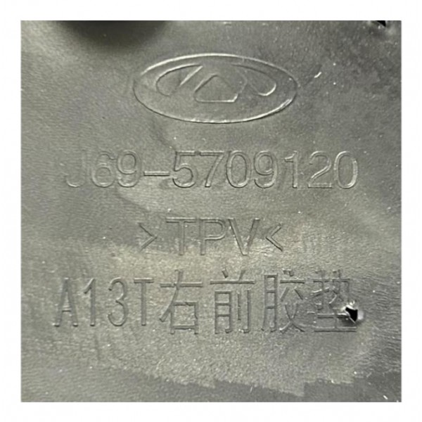 Rack Teto Chery Tiggo 2 Direito 2018 A 2020 Original Preto E Prateado