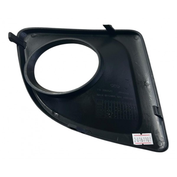 Moldura Farol Milha Chery Tiggo Esquerdo Fl Original Cinza-escuro Esquerdo