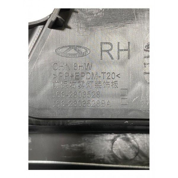 Moldura Farol Milha Chery Tiggo 5x Direito 2018 2020 Origin Preto Direito