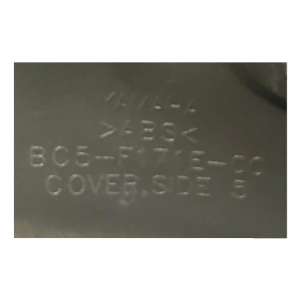 Carenagem Rabeta Fazer 250 Traseira Esquerda 2019 2023 Preto Verde