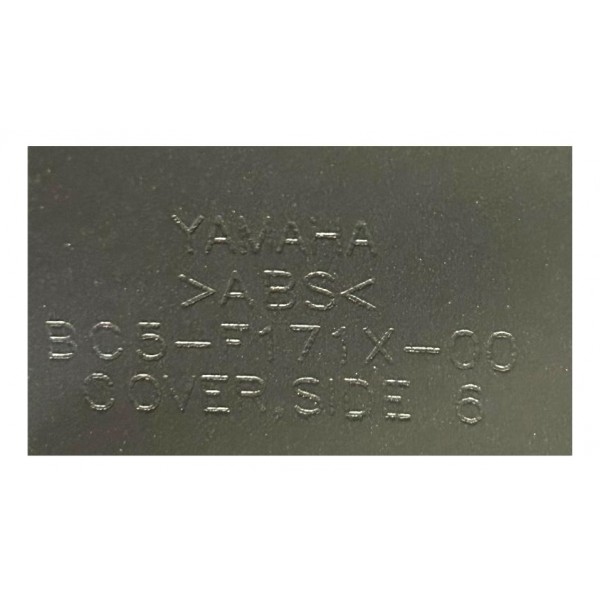 Carenagem Rabeta Fazer 250 Fz25 Traseira Direita 2020 2024 Preto E Verde