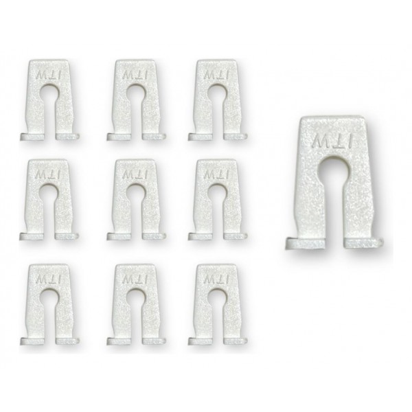 10 Grampos Presilha Moldura Paralama Chery Tiggo 5x Original