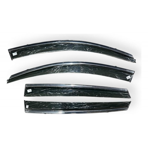 Jogo De Calha De Chuva Original Chery Tiggo 2 A20111t17 Preto