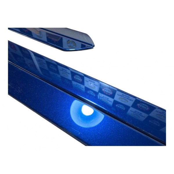 Jogo Friso Lateral Porta Chery Tiggo Azul Perolado Original Azul Perolado