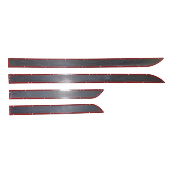 Kit Friso Arrizo 6 Branco Sólido 21 24 Cromado Porta Lateral Branco Sólido