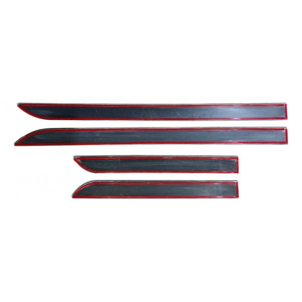 Jogo De Friso Lateral Chery Tiggo 2 2018 2020 12317bcs Branco