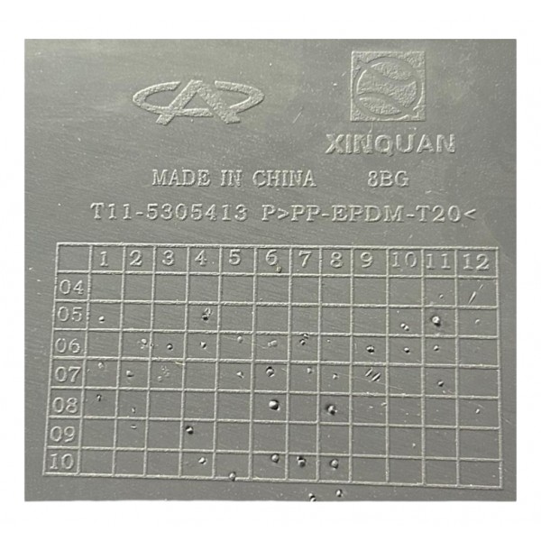 Tampa Do Porta Luvas Chery Tiggo T115305410 Original