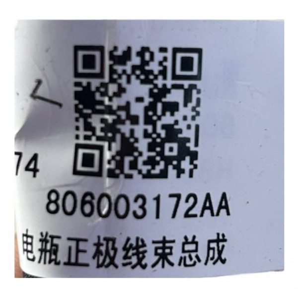 Chicote Cabo Bateria Chery Tiggo 5x Pro Turbo 2022 25 Origin