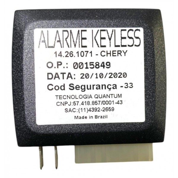 Kit De Alarme Keyless Chery Original