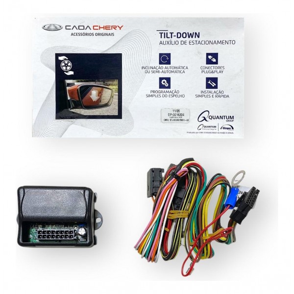 Módulo Retrovisor Tilt Down Auxilio Ré Chery Tiggo 2 2018 20