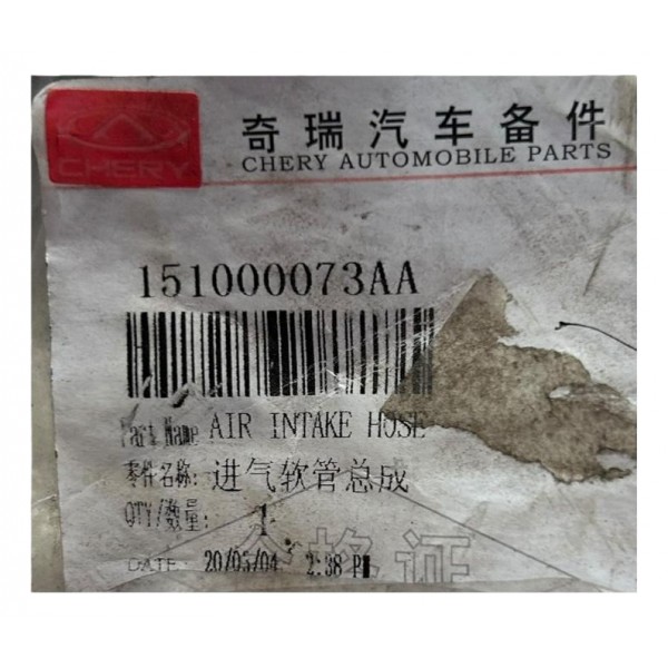 Mangueira Filtro Ar Chery Arrizo 6 Original 2021 2022