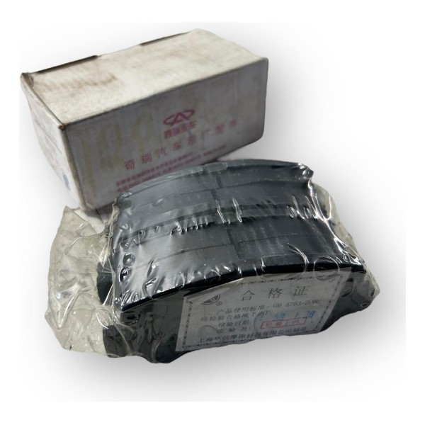 Jogo Pastilhas De Freio Chery Face Diant Original S213501080