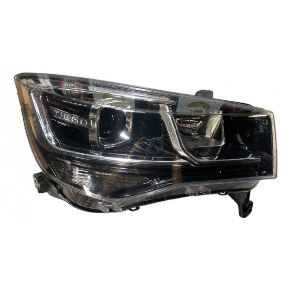 Farol Dianteiro Lado Direito Caoa Chery Tiggo Orig 2009/2014 Direito/passageiro