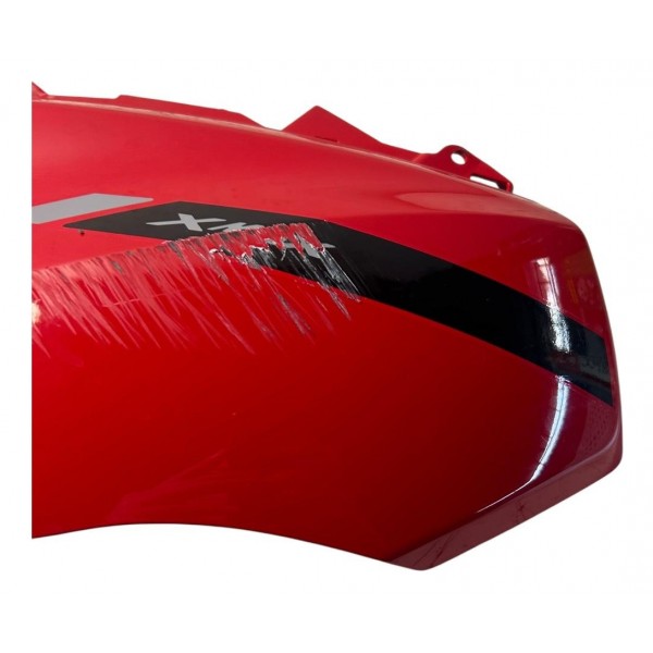 Carenagem Yamaha Xmax Dianteira Esquerda 2023 Original Vermelho