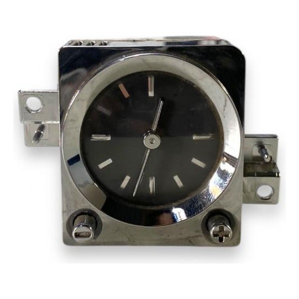 Relógio Console Central Ford Fusion Sel 2007 A 2009 Original Prateado